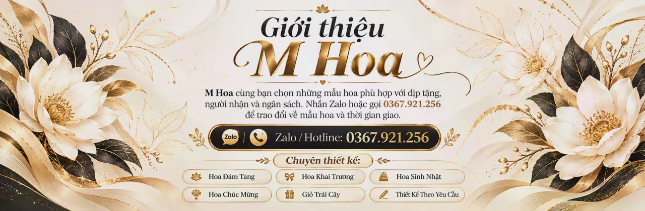 Ảnh bìa Shop hoa tươi Phường Đại Thành Cần Thơ - Gửi sự quan tâm qua từng món hoa